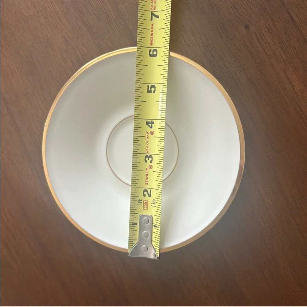 Lenox China Eternal Collection Teacup and Saucer (1 set)